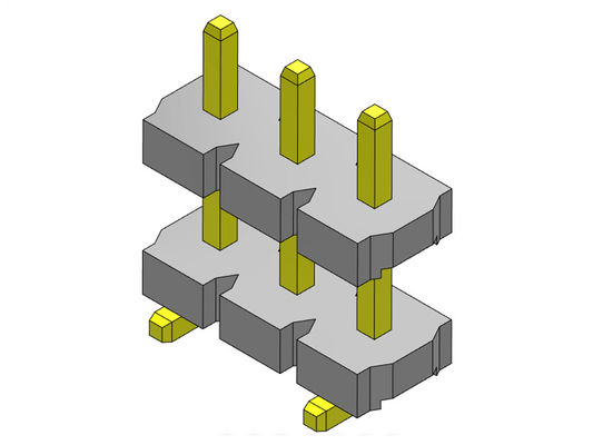 Pin Header Connector 5.08mm Single Row Stack Straight SMT TYPE 1 * 2PIN Ke 1 * 20PIN
