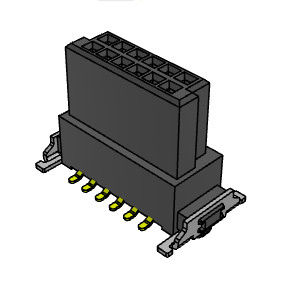 1.27mm Board To Board Floating Connectors Tipe SMT Vertikal 180