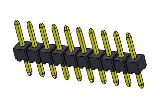 Konektor Pin Header 2.00mm Single Row Dip TYPE 1 * 2PIN Ke 1 * 40PIN H = 2.00MM