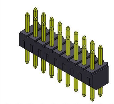 2.00mm PCB Header Connector Dual Row Dip TYPE 2 * 2PIN Ke 2 * 40PIN H = 4.00MM