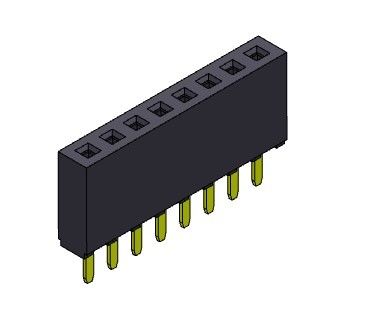 Konektor Header Wanita 2.54mm Single Row Dip TYPE 1 * 2PIN Ke 1 * 40PIN H = 8.50mm