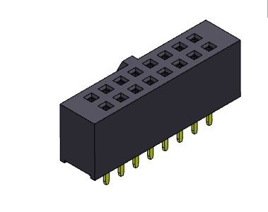 Dual Row Dip TYPE 2.54 Mm Pitch Female Header 2 * 2PIN Ke 2 * 40PIN