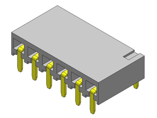 2.54mm Single Row Entry Dip Connector Tipe 1 * 2PIN Ke 1 * 40PIN H = 3.40mm