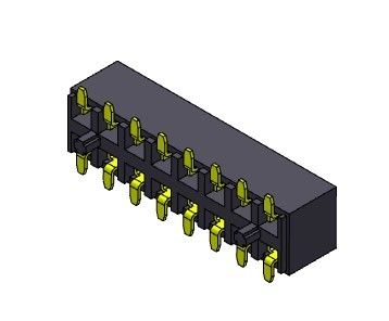 Konektor Header Wanita 2.54mm Dual Row SMT TYPE 2 * 2PIN Ke 2 * 40PIN H = 5.00mm