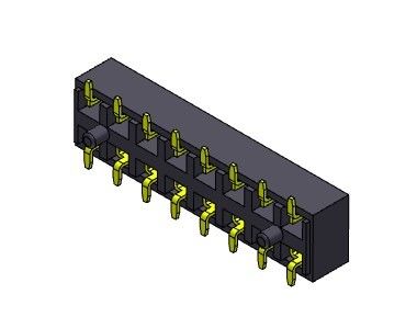 Konektor Header Wanita 2.54mm Dual Row SMT TYPE 2 * 2PIN Ke 2 * 40PIN H = 3.50mm