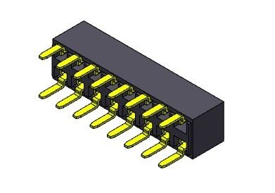 Konektor Header Perempuan 2.54mm Dual Row Dual Entry TYPE 2 * 2PIN Ke 2 * 40PIN H = 5.00mm