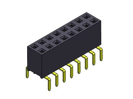 Female Header Connector 2.54mm Dual Row Dual Entry TYPE 2 * 2PIN Ke 2 * 40PIN H = 7.10mm