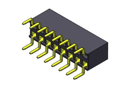 Female Header Connector 2.54mm Dual Row Dual Entry TYPE 2 * 2PIN Ke 2 * 40PIN H = 7.10mm