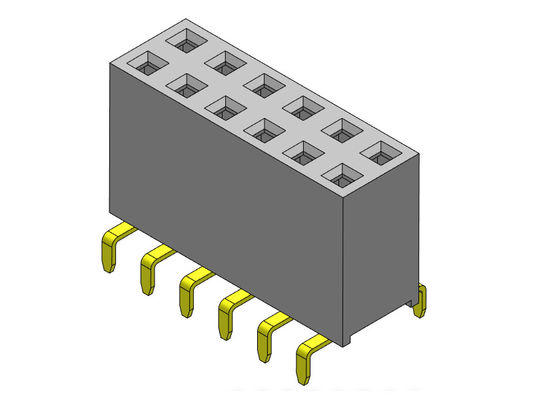 2.54mm Dual Row Dual Entry Pin Female Header Connector 2 * 2PIN Ke 2 * 40PIN