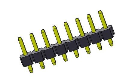 Konektor Pin Header 3.96mm Single Row Dip TYPE 1 * 2PIN Ke 1 * 24PIN H = 3.18MM