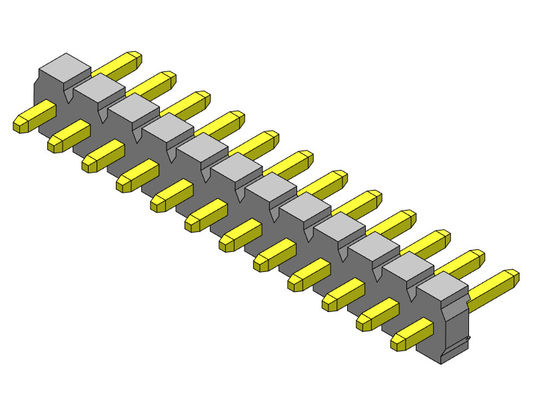 Konektor Pin Header 3.96mm Single Row Dip TYPE 1 * 2PIN Ke 1 * 24PIN H = 3.18MM