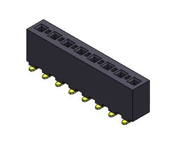 3.96mm Konektor Header SMT PCB Baris Ganda 2 * 2PIN Ke 2 * 24PIN H 8.89mm