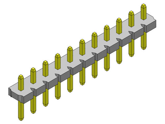 Konektor Pin Header 5.08mm Single Row Dip TYPE 1 * 2PIN Ke 1 * 20PIN H = 2.54MM