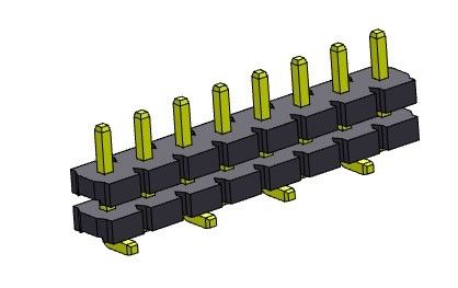 Pin Header Connector 5.08mm Single Row Stack Straight SMT TYPE 1 * 2PIN Ke 1 * 20PIN