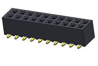 2.00mm Low Profile Female Header SMT TYPE 2 * 2PIN Ke 2 * 40PIN