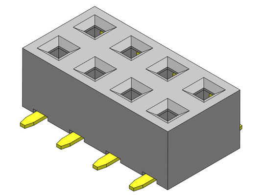2 * 2PIN Ke 2 * 40PIN Konektor Header PCB Permukaan Mount Female Header 2.00mm