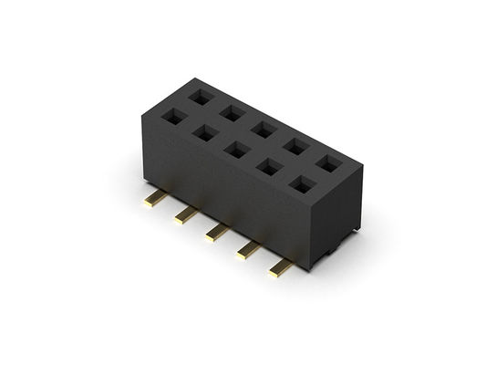 Konektor Header PCB Baris Ganda 2.00mm 2 * 2PIN Ke 2 * 40PIN Dengan Pasak