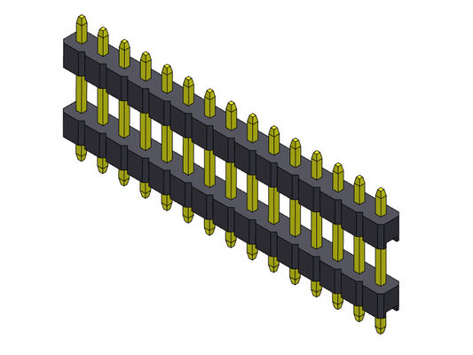 Pin Header Connector 2.00mm Single Row Stack DIP TYPE 1 * 2PIN Ke 1 * 40PIN H = 2.00MM