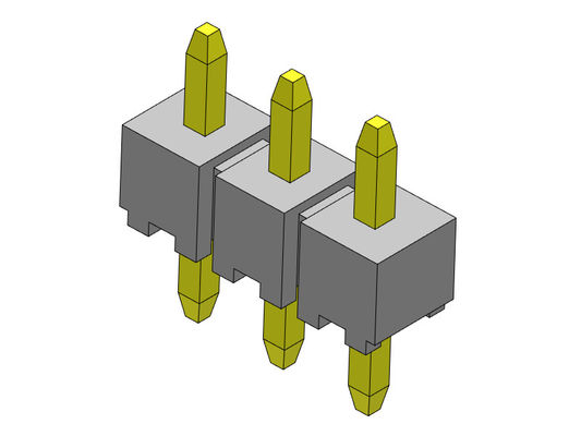 Konektor Pin Header 2.00mm Single Row Dip TYPE 1 * 2PIN Ke 1 * 40PIN H = 2.00MM