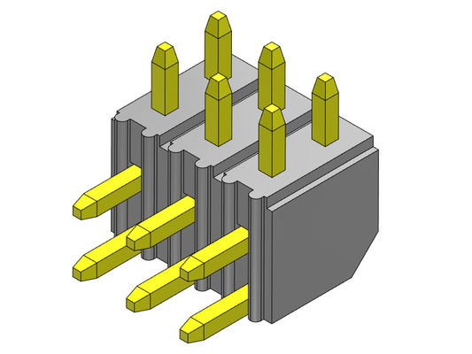 Konektor Pin Header 2.00mm Baris Ganda R/A JENIS Lurus 2*2PIN Ke 2*40PIN H=4.30MM