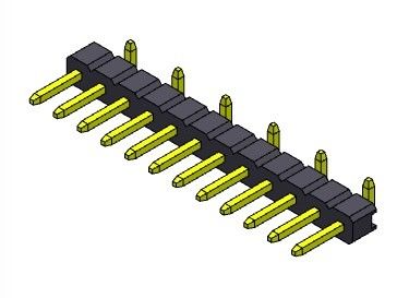 2.00mm Single Row PCB Header Connector SMT TYPE 1 * 2PIN Ke 1 * 40PIN H = 2.00MM