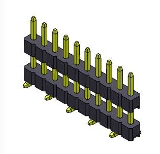 Pin Header Connector 2.00mm Single Row Stack SMT TYPE 1 * 2PIN Ke 1 * 40PIN