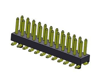 2.00mm Dual SMT TYPE Konektor Header PCB 1 * 2PIN Ke 1 * 40PIN