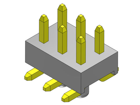 2.00mm Dual SMT TYPE Konektor Header PCB 1 * 2PIN Ke 1 * 40PIN