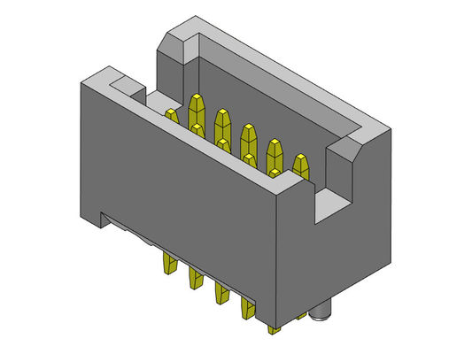 1.27mm Box Header Connector 1.0AMP Untuk Mainboard Komputer