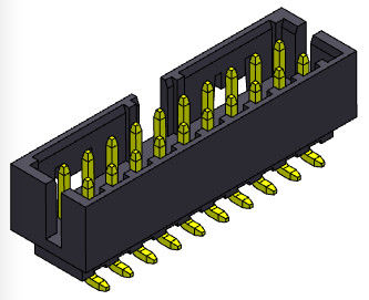Konektor Header Kotak 2.00mm Konektor Header SMT 2AMP 2 * 5-2 * 25Pin