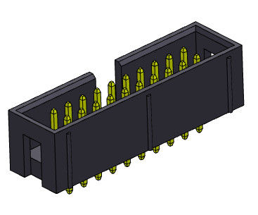 Baris Ganda Stright Dip 2.54mm Box Header 2*3-2*32Pin 600V AC/DC