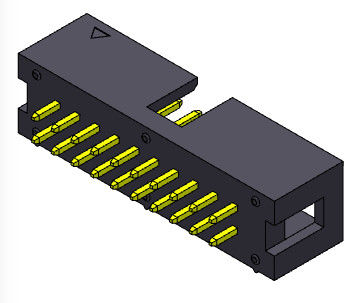 Baris Ganda Stright Dip 2.54mm Box Header 2*3-2*32Pin 600V AC/DC