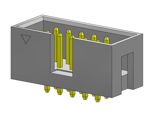 Baris Ganda Stright Dip 2.54mm Box Header 2*3-2*32Pin 600V AC/DC