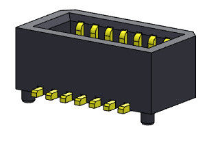 08-50Pin Papan SMT Ke Papan Konektor Pitch 0.80mm UL94V0 PA69T
