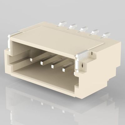 Konektor Kawat Ke Papan 1.0mm Wafer Sudut Kanan Tipe SMT 2Pin-20Pin SMxxB SRSS