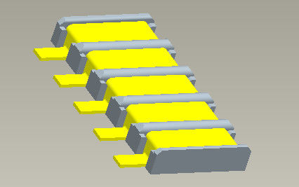 Konektor Baterai 2.5mm 60V Tipe SMT dengan ukuran jarak 1.2 hingga 6.5mm