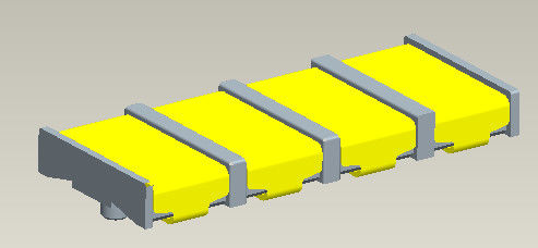 5.0AMP Pitch 4.00mm Konektor Pos Baterai Tipe SMT Wanita Dengan Pasak