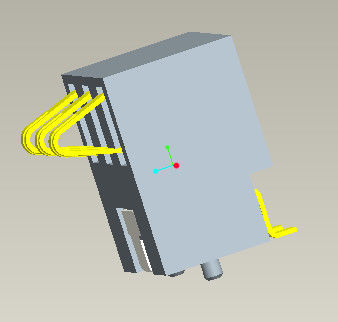 Pitch 2.5mm Konektor Baterai Konektor Baterai 4 Pin H=5.4-7.0mm