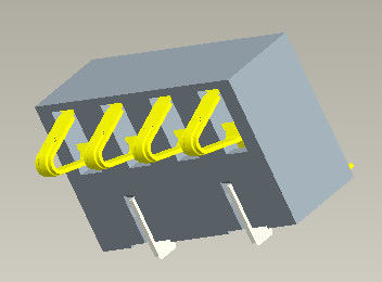 Pitch 2.5mm Konektor Baterai Konektor Baterai 4 Pin H=5.4-7.0mm