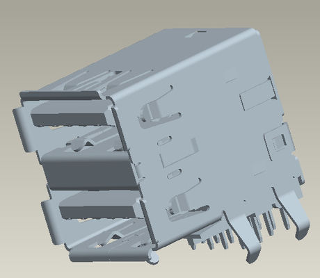 Konektor Output Input Kecepatan Tinggi 1,0Amp USB 3.0 A Type Female