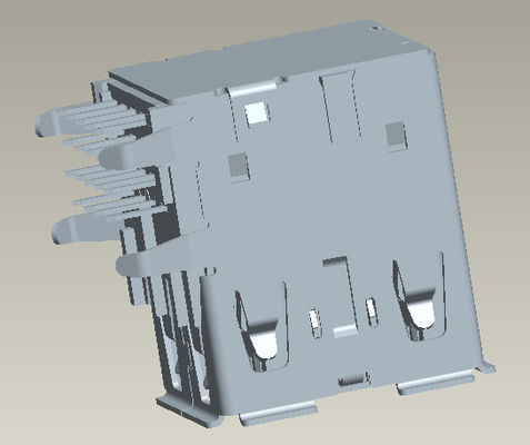 Konektor Output Input Kecepatan Tinggi 1,0Amp USB 3.0 A Type Female