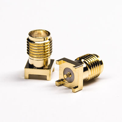 L 10.8mm RF Coaxial Connector 0~6GHZ ROHS REACH Bersertifikat