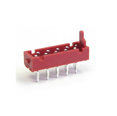 1.27mm * 1.5mm IDC Header Connector Pcb Receptacle Connector Cocok dengan Jenis Dip Pria