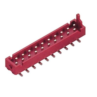 1.0Amp IDC Header Connector Micro Match Male SMT Type 2-22Pin Ganti TE338728