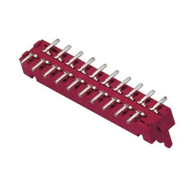 1.0Amp IDC Header Connector Micro Match Male SMT Type 2-22Pin Ganti TE338728