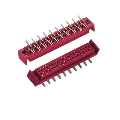 Konektor Tipe Smt 1.27mm * 1.5mm Bersertifikat ROHS Mikro Merah