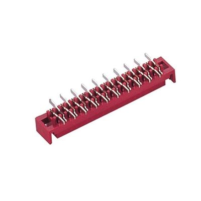 Konektor Tipe Smt 1.27mm * 1.5mm Bersertifikat ROHS Mikro Merah