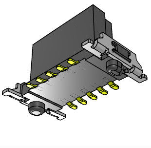 1.27mm Papan Berkecepatan Tinggi Untuk Papan Konektor Papan Terapung Untuk Papan Konektor SMT