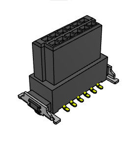 1.27mm Board To Board Floating Connectors Tipe SMT Vertikal 180