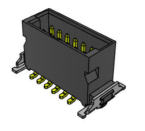 Seri 6.70mm High Speed ​​Board To Board Connectors Vertikal 180°
